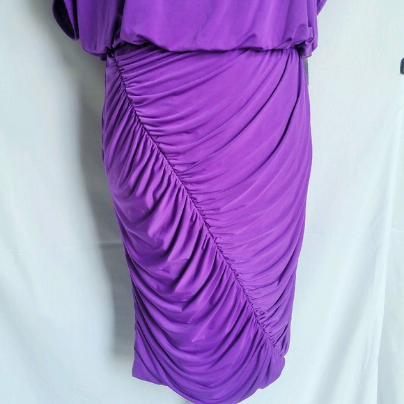 Aidan Mattox NWT iris color, dress, size 10 - Picture 3 of 7